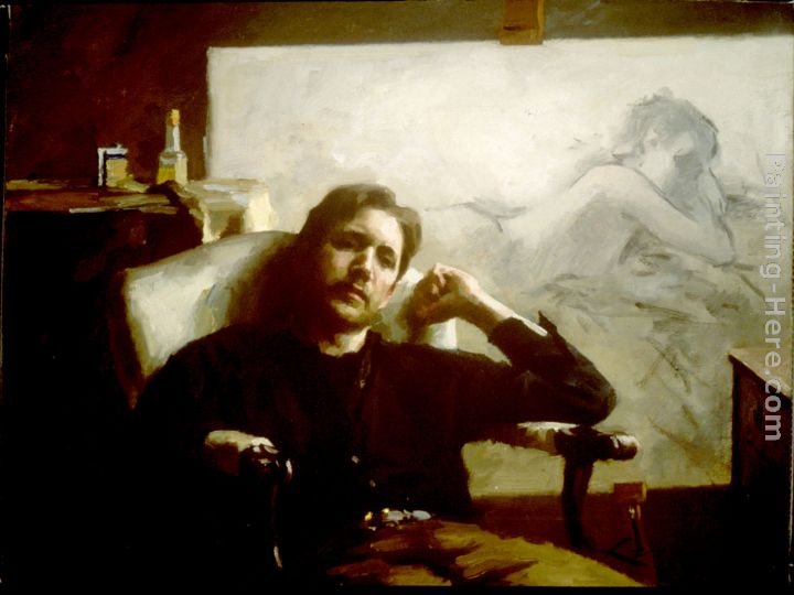 Steven J Levin Self-portrait